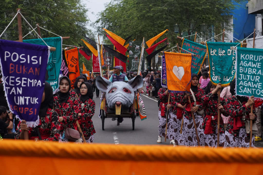 Karnaval Seni Nada Wicara HAKORDIA Jogja 2025: Pesta Rakyat Antikorupsi yang Meriah