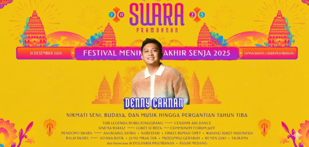 Swara Prambanan 2025 Festival Musik Budaya Tanpa Kembang Api