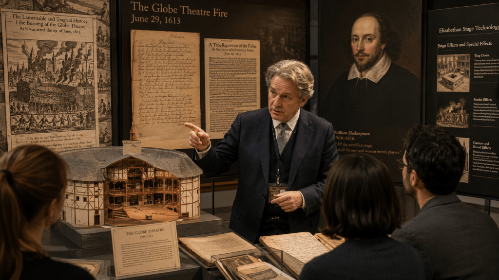 413 Tahun Lalu Hari Ini: Meriam Panggung Nyaris Musnahkan Teater Globe Shakespeare