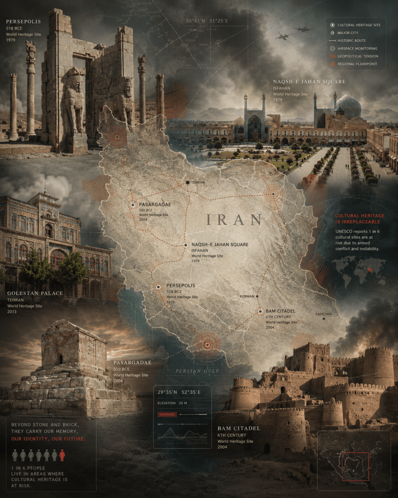 Situs Warisan Dunia UNESCO Terancam Perang AS-Iran 2026, Ini Daftar yang Berisiko