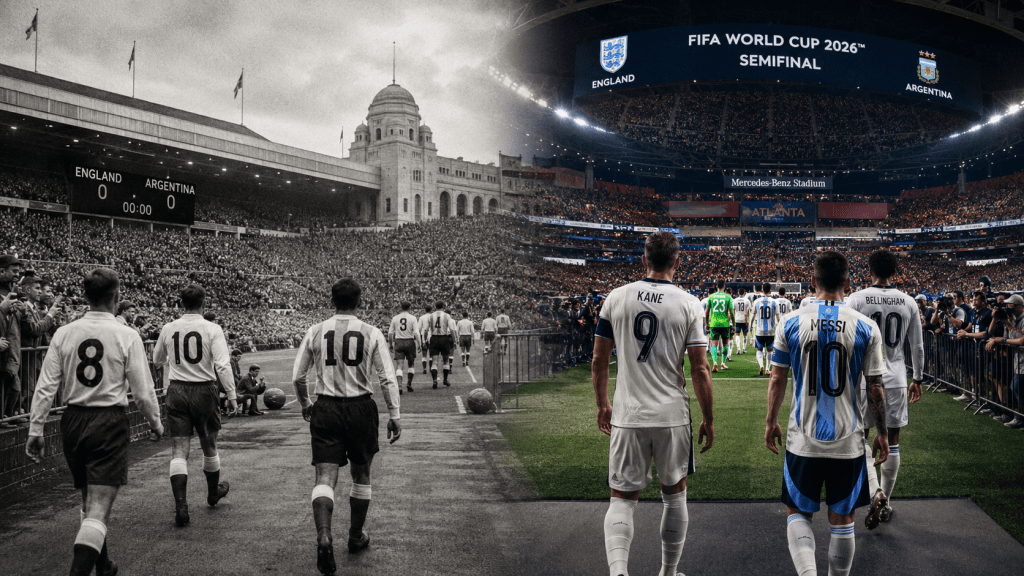 Semifinal Piala Dunia 2026, Inggris vs Argentina Ternyata Rival 75 Tahun