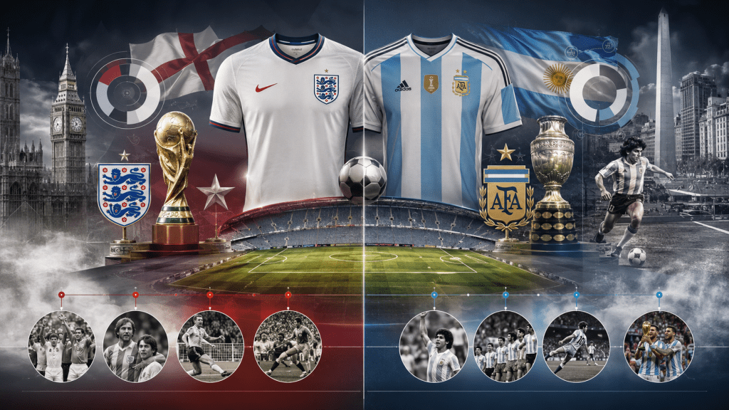 Semifinal Piala Dunia 2026, Inggris vs Argentina Ternyata Rival 75 Tahun